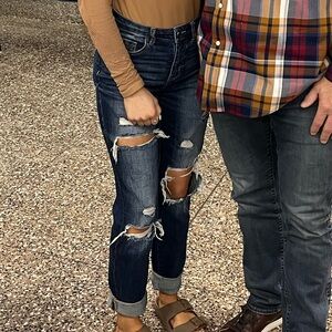 Distressed Women's Jeans